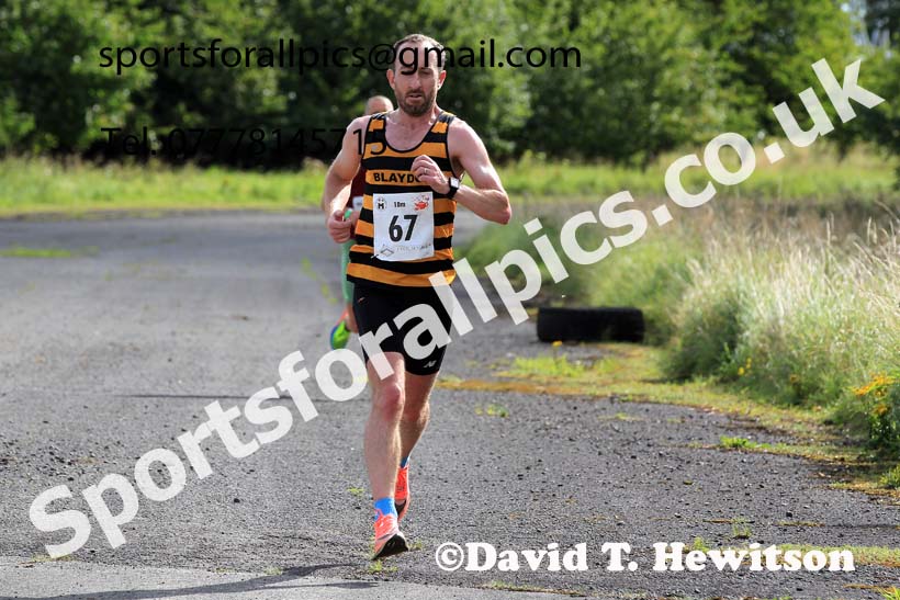2023 Tynedale 'Jelly Tea' 10 Mile Road Race,  Ouston Airfield, Albermarle Barracks,  Northumberland.  Photo: David T. Hewitson/Sports for All Pics